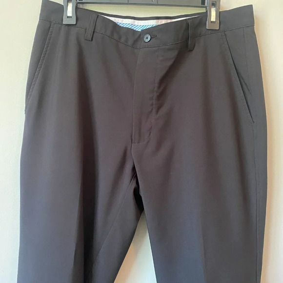 FootJoy Mens 34x32 Golf Performance Lightweight Stretch Straight Leg Black Pants - Picture 6 of 16